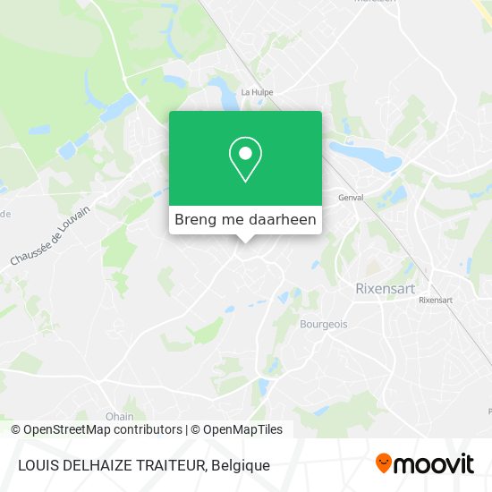 LOUIS DELHAIZE TRAITEUR kaart