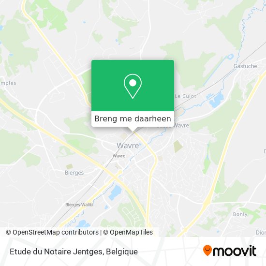 Etude du Notaire Jentges kaart