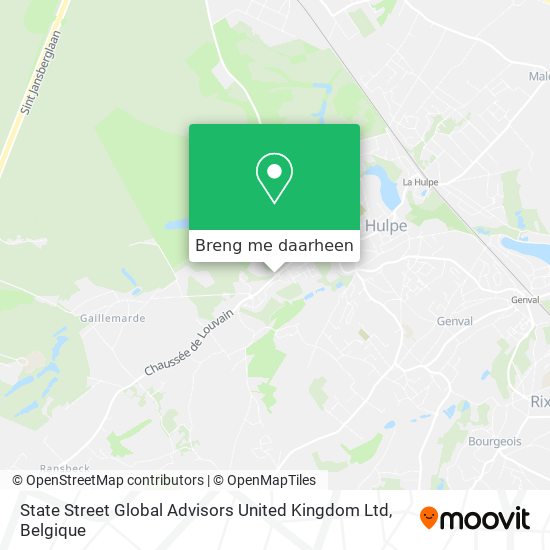 State Street Global Advisors United Kingdom Ltd kaart