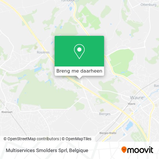 Multiservices Smolders Sprl kaart