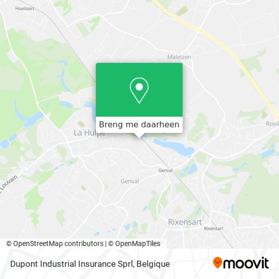 Dupont Industrial Insurance Sprl kaart