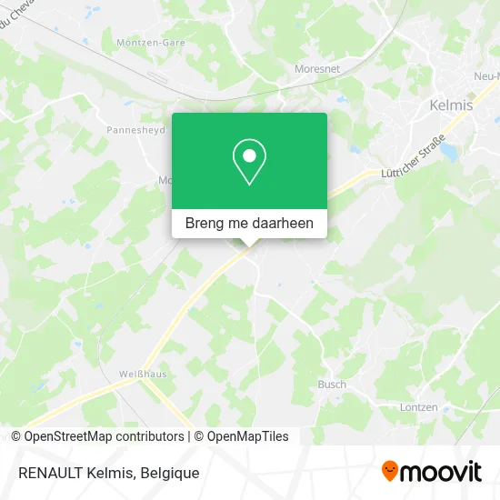 RENAULT Kelmis kaart