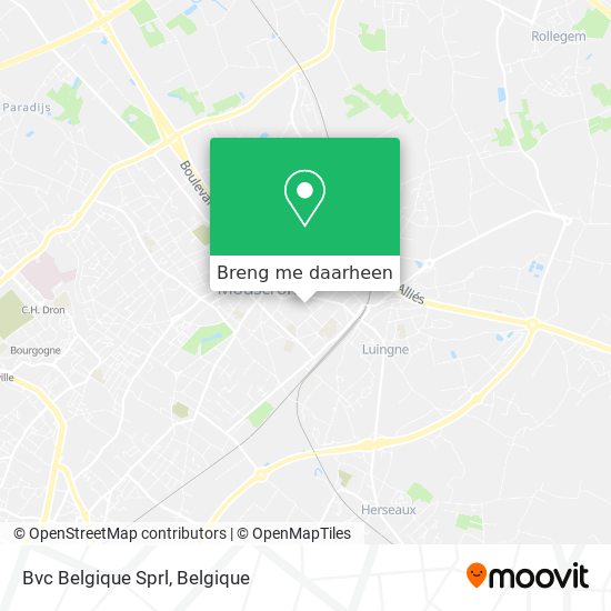 Bvc Belgique Sprl kaart