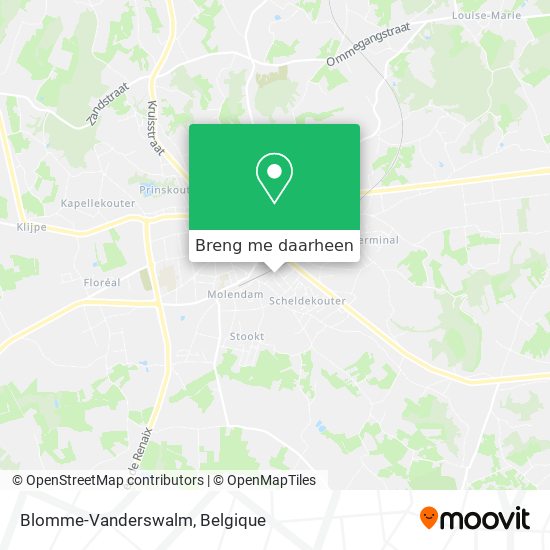 Blomme-Vanderswalm kaart