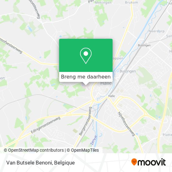 Van Butsele Benoni kaart