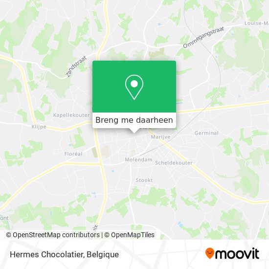 Hermes Chocolatier kaart