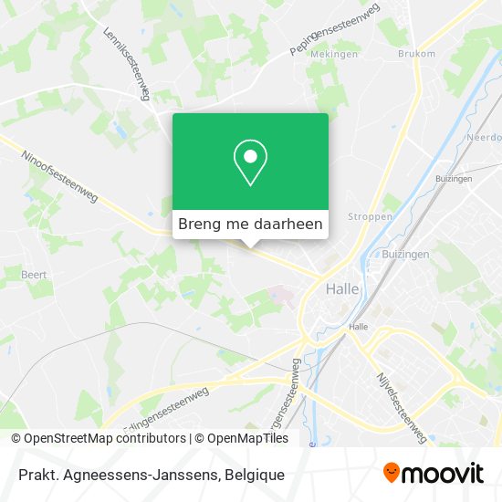 Prakt. Agneessens-Janssens kaart