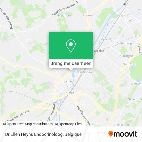 Dr Ellen Heyns Endocrinoloog kaart