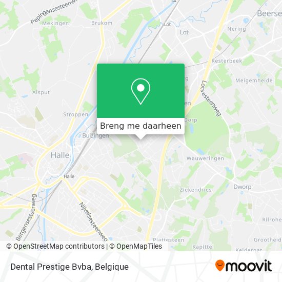 Dental Prestige Bvba kaart