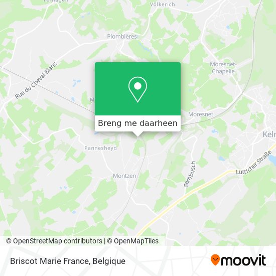 Briscot Marie France kaart