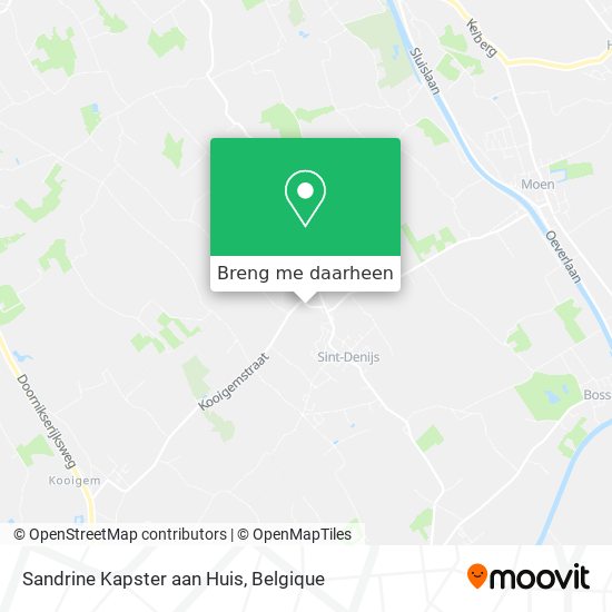 Sandrine Kapster aan Huis kaart