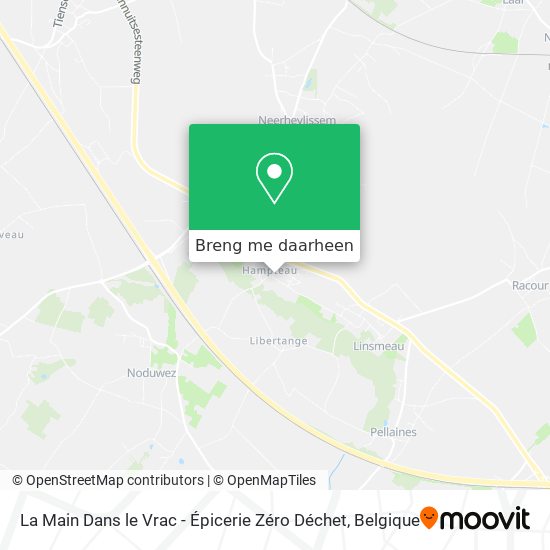 La Main Dans le Vrac - Épicerie Zéro Déchet kaart