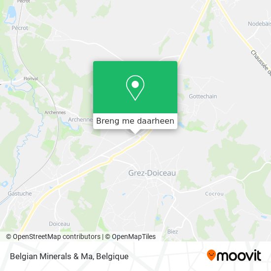 Belgian Minerals & Ma kaart