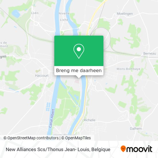 New Alliances Scs / Thonus Jean- Louis kaart