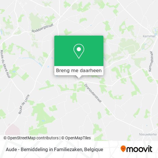 Aude - Bemiddeling in Familiezaken kaart
