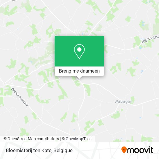 Bloemisterij ten Kate kaart