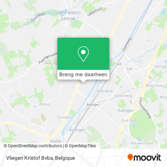 Vliegen Kristof Bvba kaart