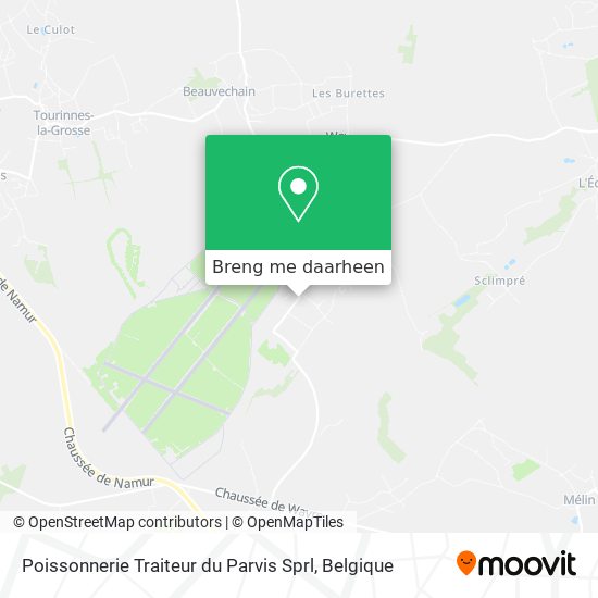 Poissonnerie Traiteur du Parvis Sprl kaart