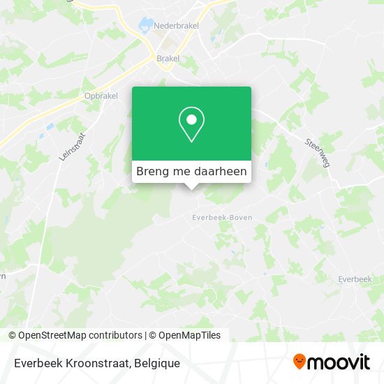 Everbeek Kroonstraat kaart