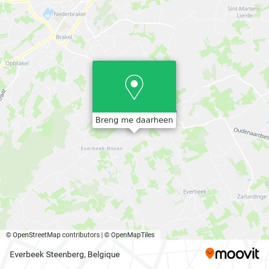 Everbeek Steenberg kaart