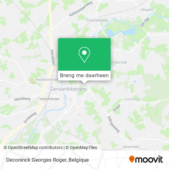 Deconinck Georges Roger kaart