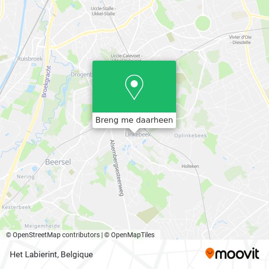 Het Labierint kaart