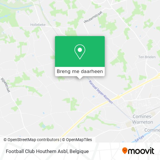Football Club Houthem Asbl kaart