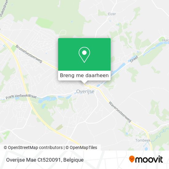 Overijse Mae Ct520091 kaart