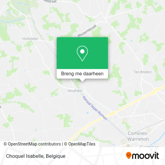 Choquel Isabelle kaart