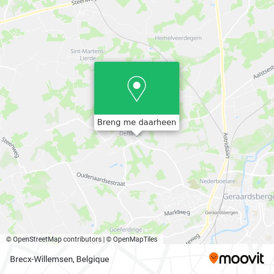 Brecx-Willemsen kaart