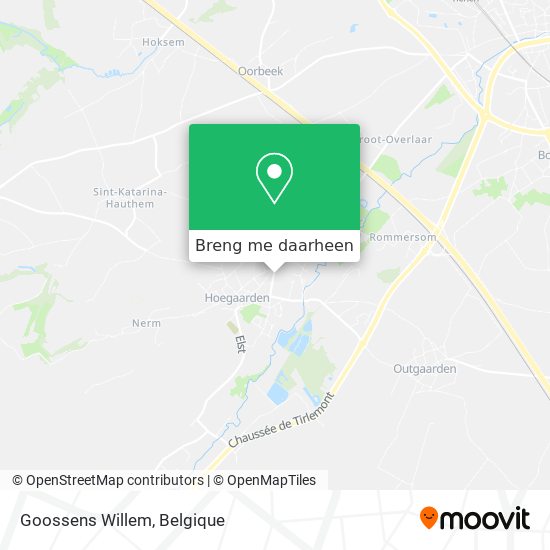 Goossens Willem kaart