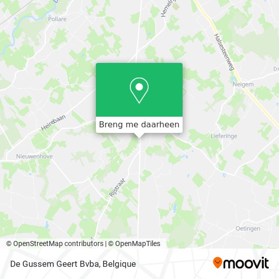 De Gussem Geert Bvba kaart