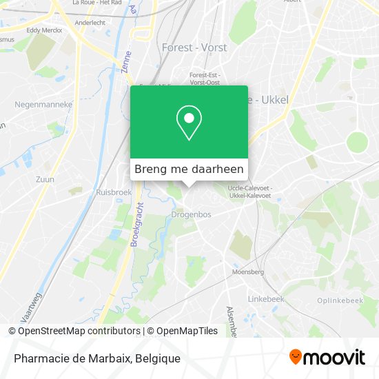 Pharmacie de Marbaix kaart