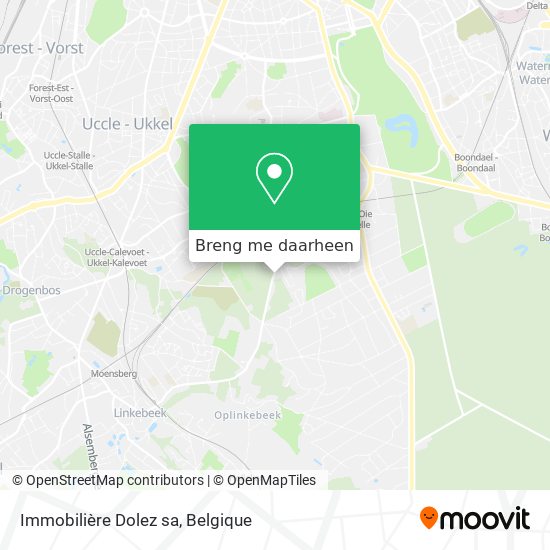 Immobilière Dolez sa kaart