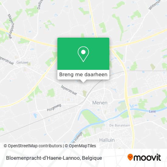 Bloemenpracht-d'Haene-Lannoo kaart