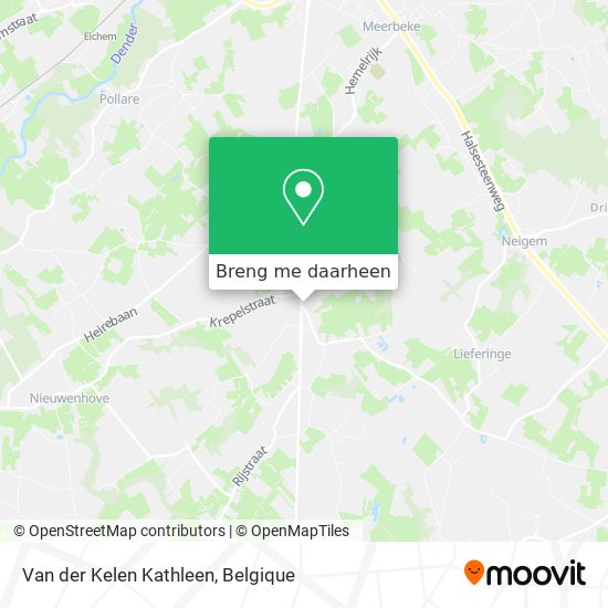 Van der Kelen Kathleen kaart
