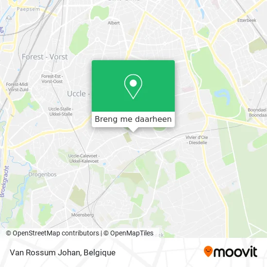 Van Rossum Johan kaart