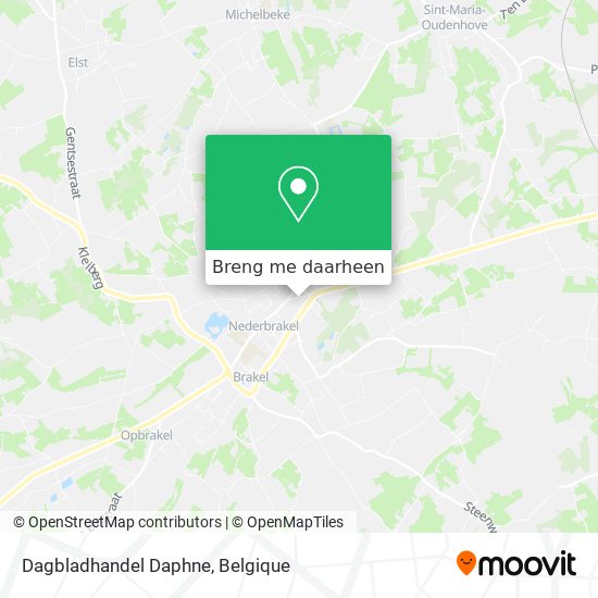Dagbladhandel Daphne kaart