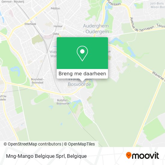 Mng-Mango Belgique Sprl kaart