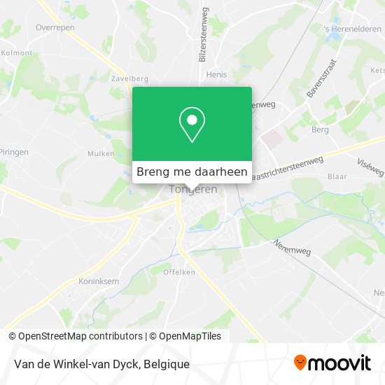 Van de Winkel-van Dyck kaart