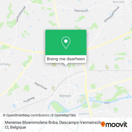 Menense Bloemmolens Bvba, Descamps-Vermeirsch Cl kaart