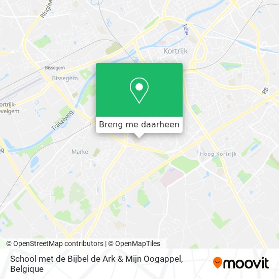 School met de Bijbel de Ark & Mijn Oogappel kaart