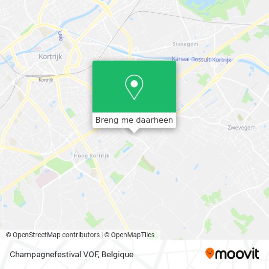 Champagnefestival VOF kaart