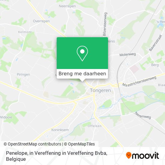 Penelope, in Vereffening in Vereffening Bvba kaart