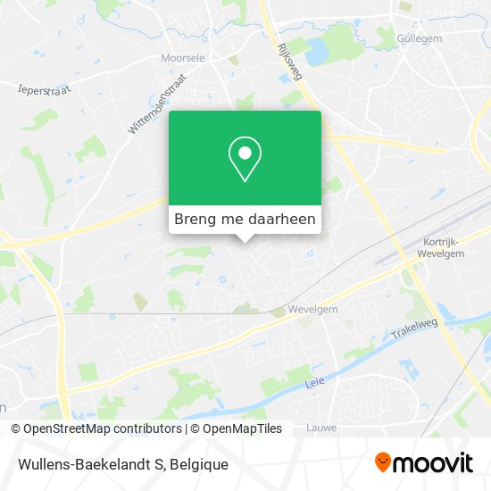 Wullens-Baekelandt S kaart