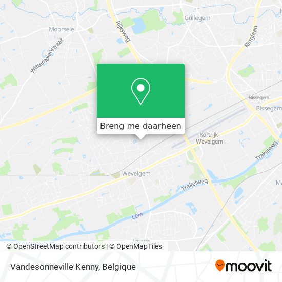 Vandesonneville Kenny kaart
