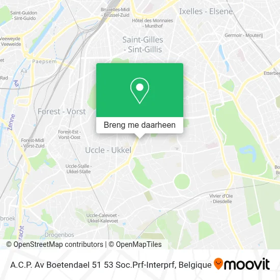 A.C.P. Av Boetendael 51 53 Soc.Prf-Interprf kaart