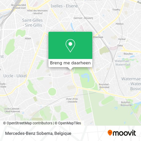 Mercedes-Benz Sobema kaart