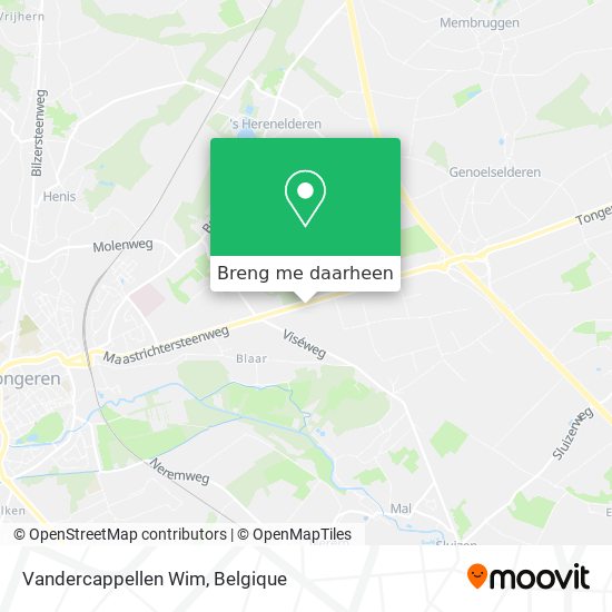 Vandercappellen Wim kaart