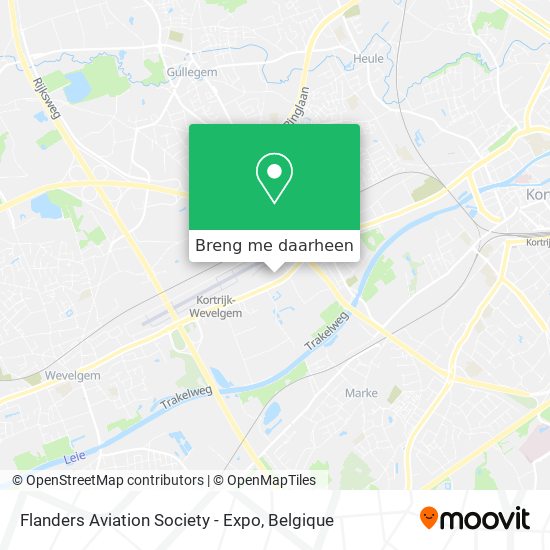 Flanders Aviation Society - Expo kaart